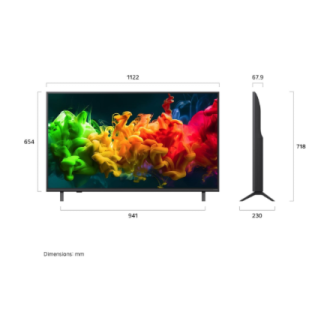 LG QNED 4K evo AI Mini LED TV | 50QNED8EB3F | 50 | Smart TV | webOS | UHD | Black LG QNED 4K evo AI Mini LED TV | 50QNED8EB3F | 50 | Smart TV | webOS | UHD | Black