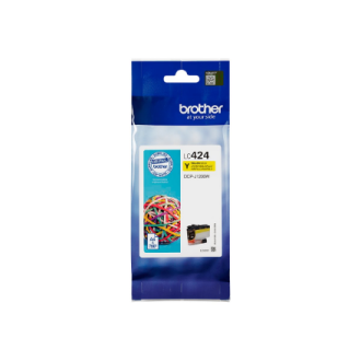 Brother LC-424Y | Ink Cartridge | Yellow Brother LC-424Y | Ink Cartridge | Yellow