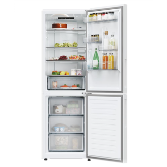 Candy Refrigerator | CNCQ2T618EW | Energy efficiency class E | Free standing | Combi | Height 185 cm | No Frost system | Fridge Candy Refrigerator | CNCQ2T618EW | Energy efficiency class E | Free standing | Combi | Height 185 cm | No Frost system | Fridge