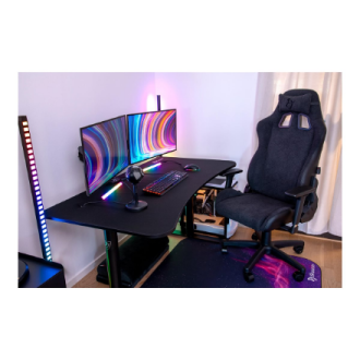 Arozzi Gaming Desk | Arena Medium | Pure Black Arozzi Gaming Desk | Arena Medium | Pure Black