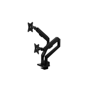 Arozzi Desk Mount | Neo Duo - Gas Spring Monitor Arm AZ-ALZARE-NEO-DUO-BK | Tilt, Swivel, Rotation | Maximum weight (capacity) 9 Arozzi Desk Mount | Neo Duo - Gas Spring Monitor Arm AZ-ALZARE-NEO-DUO-BK | Tilt, Swivel, Rotation | Maximum weight (capacity) 9