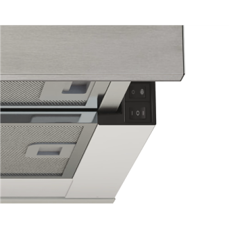 Candy Hood | CBT625/2X/1 | Telescopic | Energy efficiency class B | Width 60 cm | 332 m /h | Mechanical | LED | Stainless steel Candy Hood | CBT625/2X/1 | Telescopic | Energy efficiency class B | Width 60 cm | 332 m /h | Mechanical | LED | Stainless steel