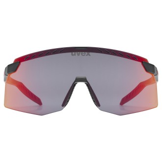 Prillid Uvex pace stage black matt / mirror red Prillid Uvex pace stage black matt / mirror red