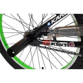 Jalgratas Karbon BMX 20 black-green Jalgratas Karbon BMX 20 black-green