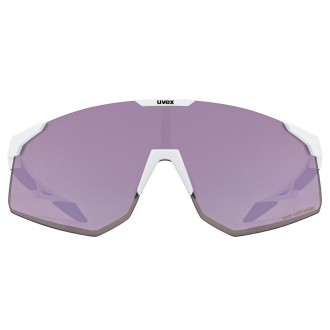Prillid Uvex pace perform CV white matt / mirror lavande Prillid Uvex pace perform CV white matt / mirror lavande