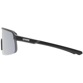 Prillid Uvex dyrt black matt / mirror silver Prillid Uvex dyrt black matt / mirror silver