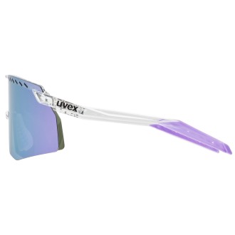 Prillid Uvex pace stage clear / mirror pink Prillid Uvex pace stage clear / mirror pink