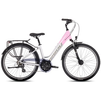 Jalgratas Tabou Kinetic 2 JR W grey-pink-XS / 15 Jalgratas Tabou Kinetic 2 JR W grey-pink-XS / 15