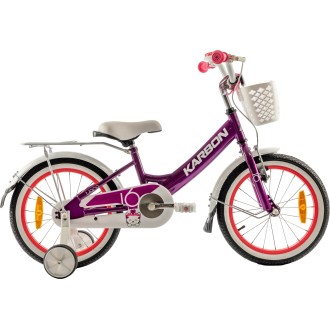 Jalgratas Karbon Tiara 16 violet Jalgratas Karbon Tiara 16 violet