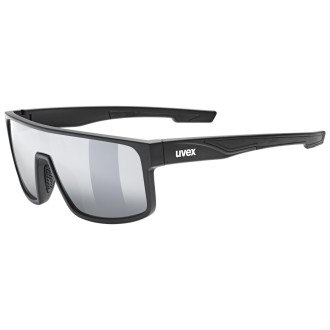 Prillid Uvex LGL 51 black matt / mirror silver Prillid Uvex LGL 51 black matt / mirror silver