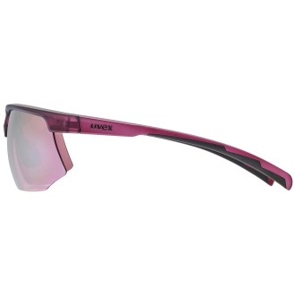 Prillid Uvex aerios cranberry matt / mirror rose Prillid Uvex aerios cranberry matt / mirror rose