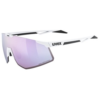 Prillid Uvex pace perform CV white matt / mirror lavande Prillid Uvex pace perform CV white matt / mirror lavande
