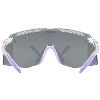 Prillid Uvex pace stage clear / mirror pink Prillid Uvex pace stage clear / mirror pink