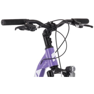 Jalgratas Tabou Queen 26 pink-white (Type: LADY, Year: 2026, Frame_Material: ALLOY, Front_Shock: YES, Rear_Shock: NO, Disc_Brake: NO)