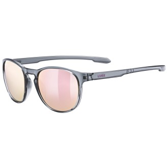 Prillid Uvex LGL 53 smoke / mirror pink Prillid Uvex LGL 53 smoke / mirror pink