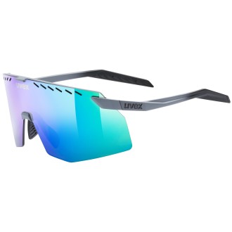 Prillid Uvex pace stage grey matt / mirror green Prillid Uvex pace stage grey matt / mirror green