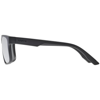 Prillid Uvex poise black matt / mirror silver Prillid Uvex poise black matt / mirror silver