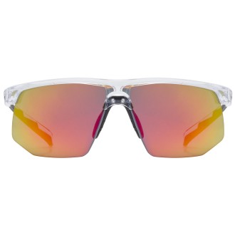 Prillid Uvex aerios clear / mirror red Prillid Uvex aerios clear / mirror red
