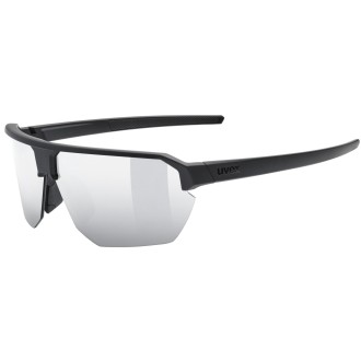 Prillid Uvex vectiv set black matt / mirror silver Prillid Uvex vectiv set black matt / mirror silver