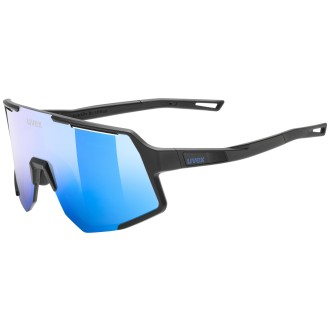 Prillid Uvex sequenze black matt / mirror blue Prillid Uvex sequenze black matt / mirror blue