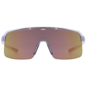 Prillid Uvex dyrt clear purple / mirror red Prillid Uvex dyrt clear purple / mirror red