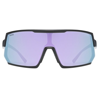 Prillid Uvex sportstyle 235 black matt / mirror lavender Prillid Uvex sportstyle 235 black matt / mirror lavender