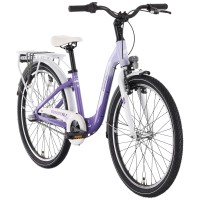 Jalgratas Tabou Queen 24 Plus purple-white Jalgratas Tabou Queen 24 Plus purple-white