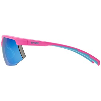 Prillid Uvex aerios s pink matt / mirror blue Prillid Uvex aerios s pink matt / mirror blue