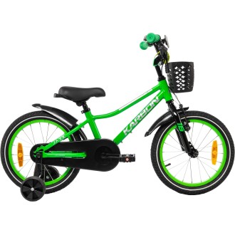 Jalgratas Karbon Jazz 16 green neon Jalgratas Karbon Jazz 16 green neon