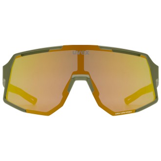 Prillid Uvex sequenze CV olive matt / mirror yellow Prillid Uvex sequenze CV olive matt / mirror yellow