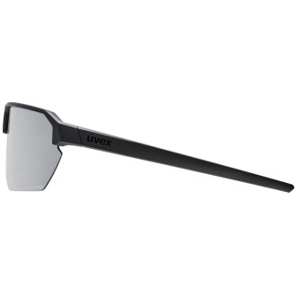 Prillid Uvex vectiv black matt / mirror silver Prillid Uvex vectiv black matt / mirror silver