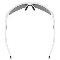 Prillid Uvex axos set white matt / mirror silver Prillid Uvex axos set white matt / mirror silver