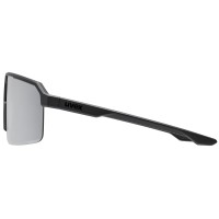 Prillid Uvex ramp black matt / mirror silver Prillid Uvex ramp black matt / mirror silver