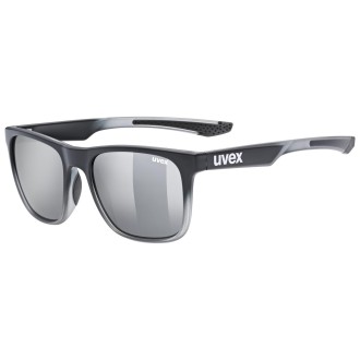 Prillid Uvex lgl 42 black transparent / mirror silver Prillid Uvex lgl 42 black transparent / mirror silver
