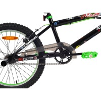 Jalgratas Karbon BMX 20 black-green Jalgratas Karbon BMX 20 black-green
