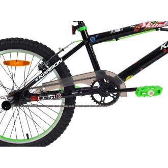 Jalgratas Karbon BMX 20 black-green Jalgratas Karbon BMX 20 black-green