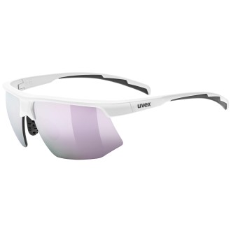 Prillid Uvex aerios s white matt / mirror rose Prillid Uvex aerios s white matt / mirror rose
