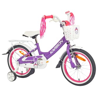 Jalgratas Karbon Tiara 16 violet Jalgratas Karbon Tiara 16 violet