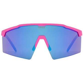 Prillid Uvex flowline pink matt / mirror blue Prillid Uvex flowline pink matt / mirror blue