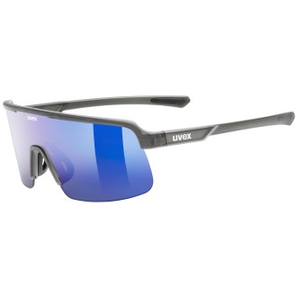 Prillid Uvex dyrt smoke matt / mirror blue Prillid Uvex dyrt smoke matt / mirror blue