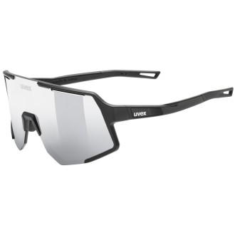 Prillid Uvex sequenze black matt / mirror silver Prillid Uvex sequenze black matt / mirror silver