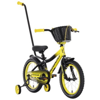 Jalgratas Tabou Rocket Alu 16 black-yellow Jalgratas Tabou Rocket Alu 16 black-yellow