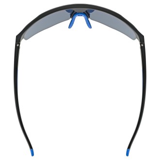 Prillid Uvex axos set black mat / mirror blue Prillid Uvex axos set black mat / mirror blue