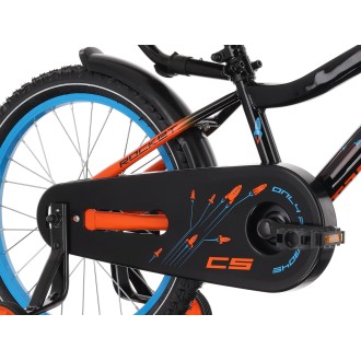 Jalgratas Tabou Rocket CS 12 must-oranž (Tüüp: GENT, Aasta: 2026, Raam_Materjal: HI-TEN TERAS, Ees_Löök: EI, Tagumine_Löök: EI, Ketas_Pidur: EI)
