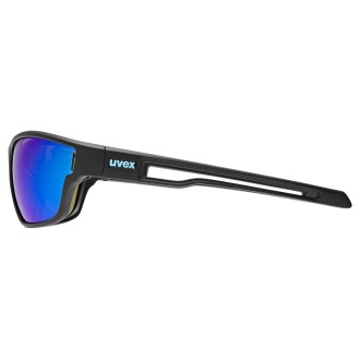 Prillid Uvex sportstyle 806 black matt / mirror blue Prillid Uvex sportstyle 806 black matt / mirror blue