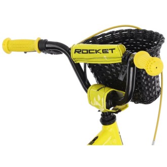 Jalgratas Tabou Rocket Alu 16 black-yellow Jalgratas Tabou Rocket Alu 16 black-yellow