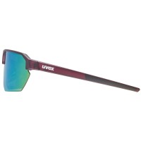 Prillid Uvex vectiv set cranberry trans. matt / mirror rose Prillid Uvex vectiv set cranberry trans. matt / mirror rose