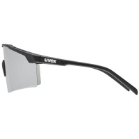 Prillid Uvex flowline black matt / mirror silver Prillid Uvex flowline black matt / mirror silver