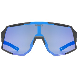 Prillid Uvex sequenze CV black matt / mirror blue Prillid Uvex sequenze CV black matt / mirror blue