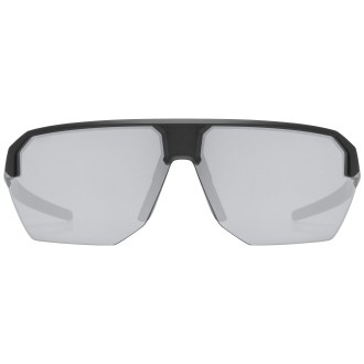 Prillid Uvex vectiv black matt / mirror silver Prillid Uvex vectiv black matt / mirror silver